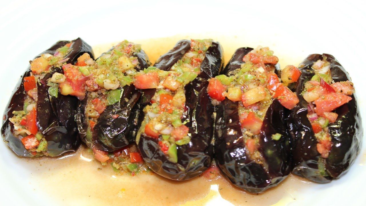 Pickled Eggplant Platter