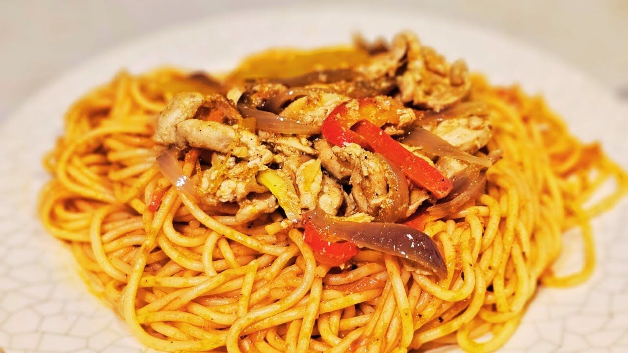 Spaghetti Mix Shawarma