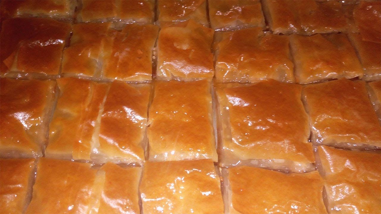 Basbousa and kunafa pie
