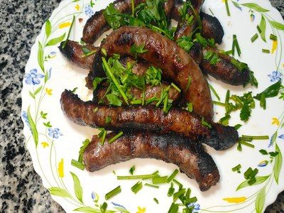 Charcoal Oriental Sausage