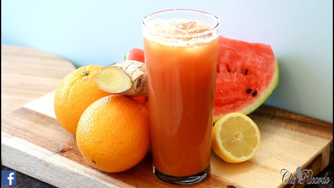 Apple, Watermelon And Orange