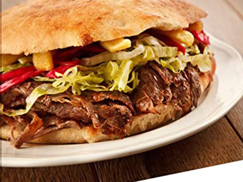 Chicken Shawerma Bun Bread