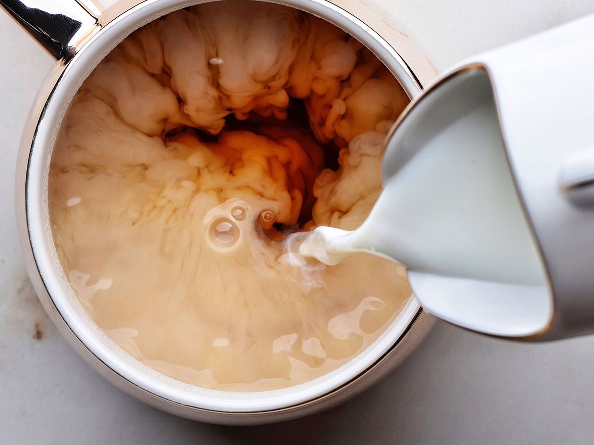 Tea with milk