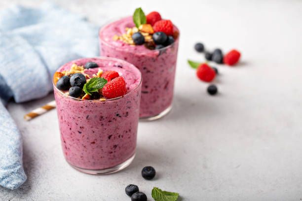 Blueberry Milkshake