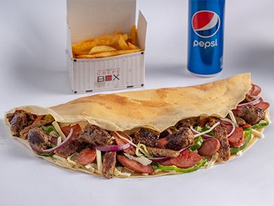 Mix Box Meat Crepe Combo
