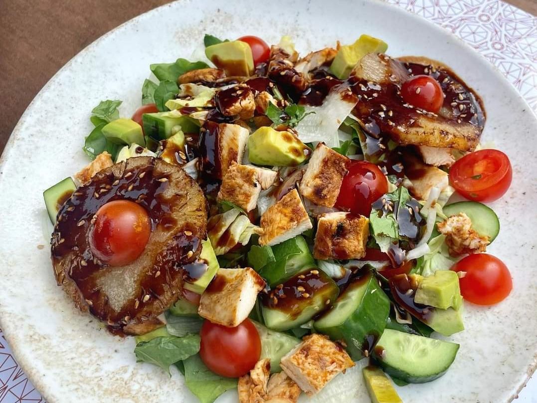 Diet Teriyaki Salad