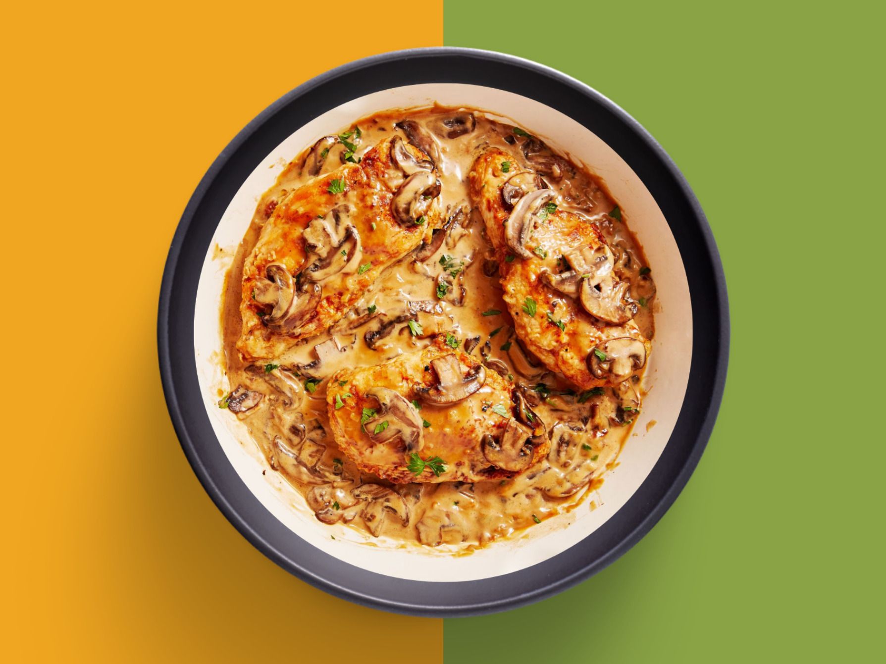 Pan Sautéed Chicken Diane Sauce