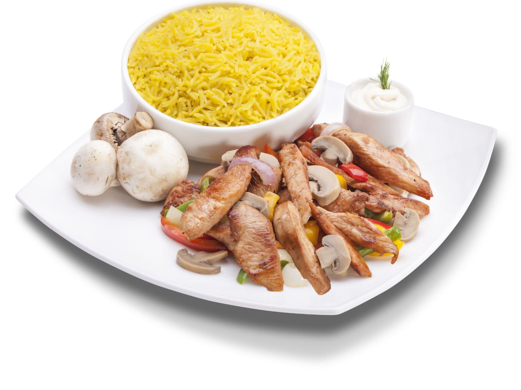 Basmati Chicken Mushroom