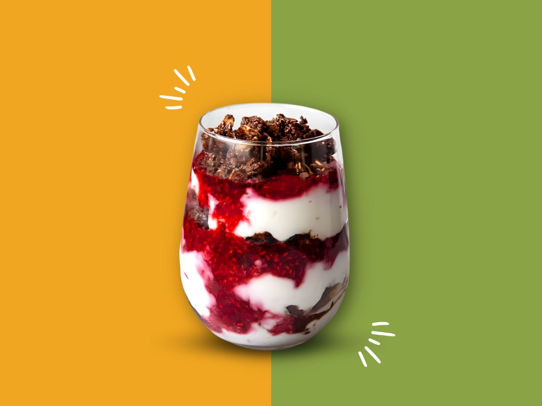 Granola Jar Berry With Chia