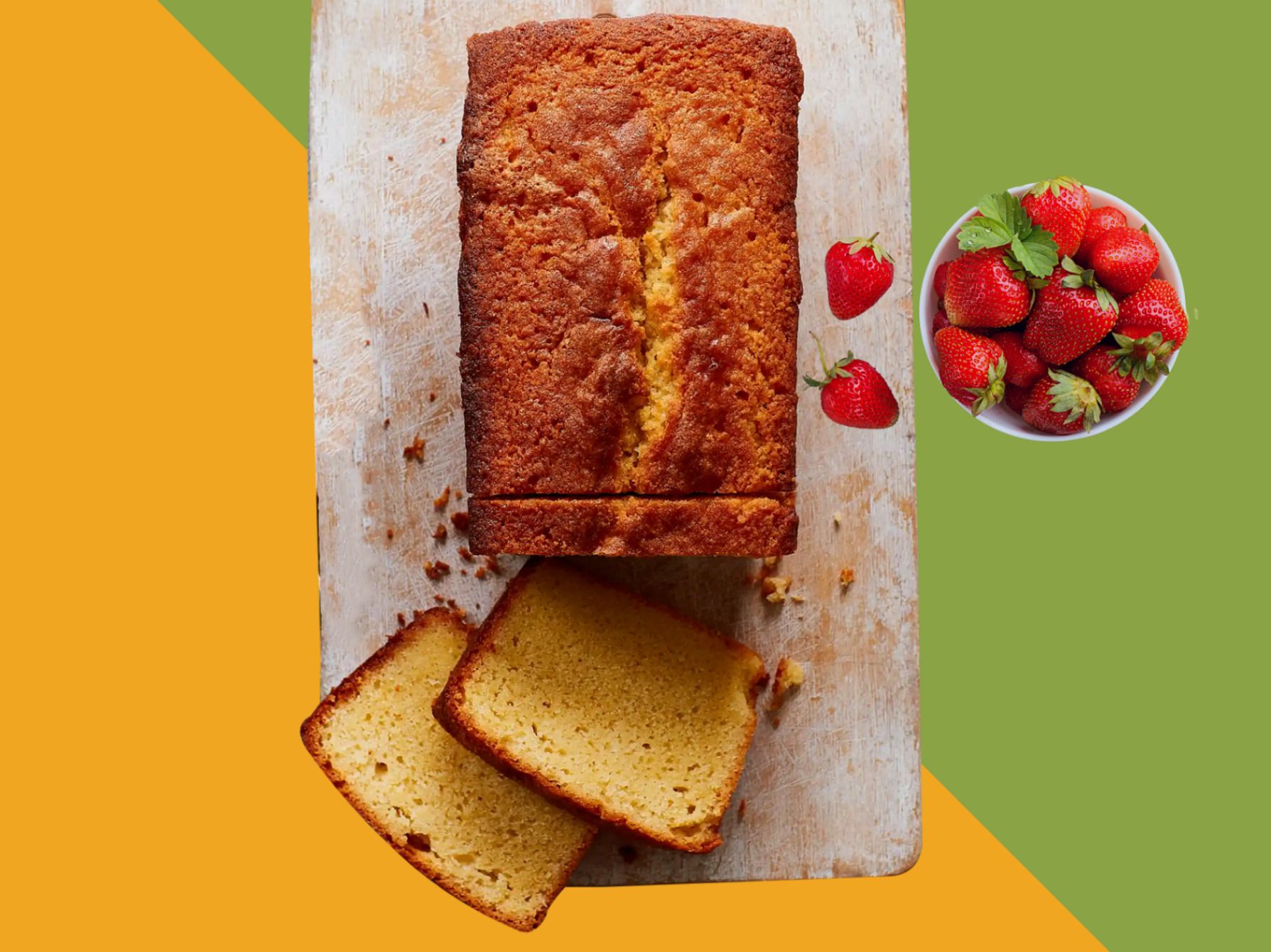 Strawberry Chia Cake