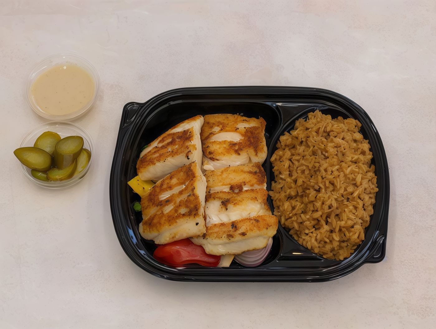 grilled Fish Fillet Meal