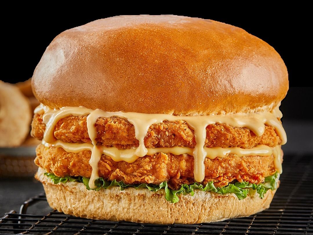 Spicy Mayonnaise Chicken Burger