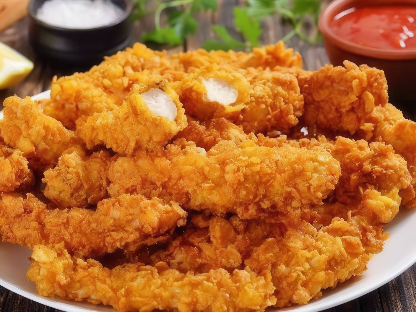 Strips Meal - 4 Pieces