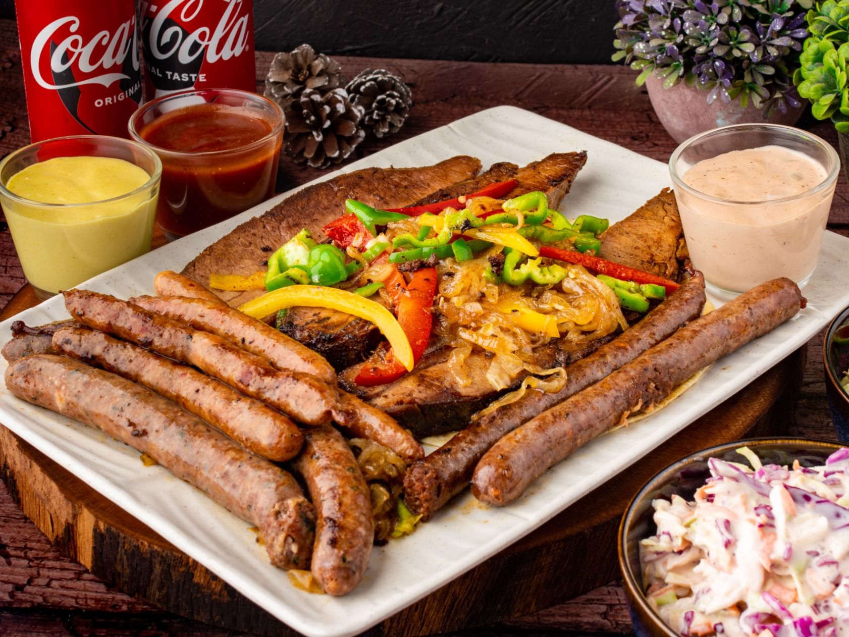 Brisket And Sausage