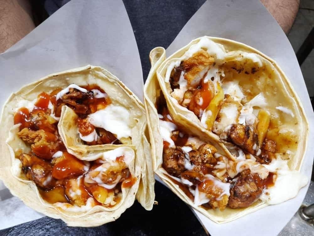 Mix Chicken Crepe