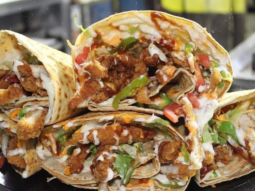 Mixed Chicken Crepe