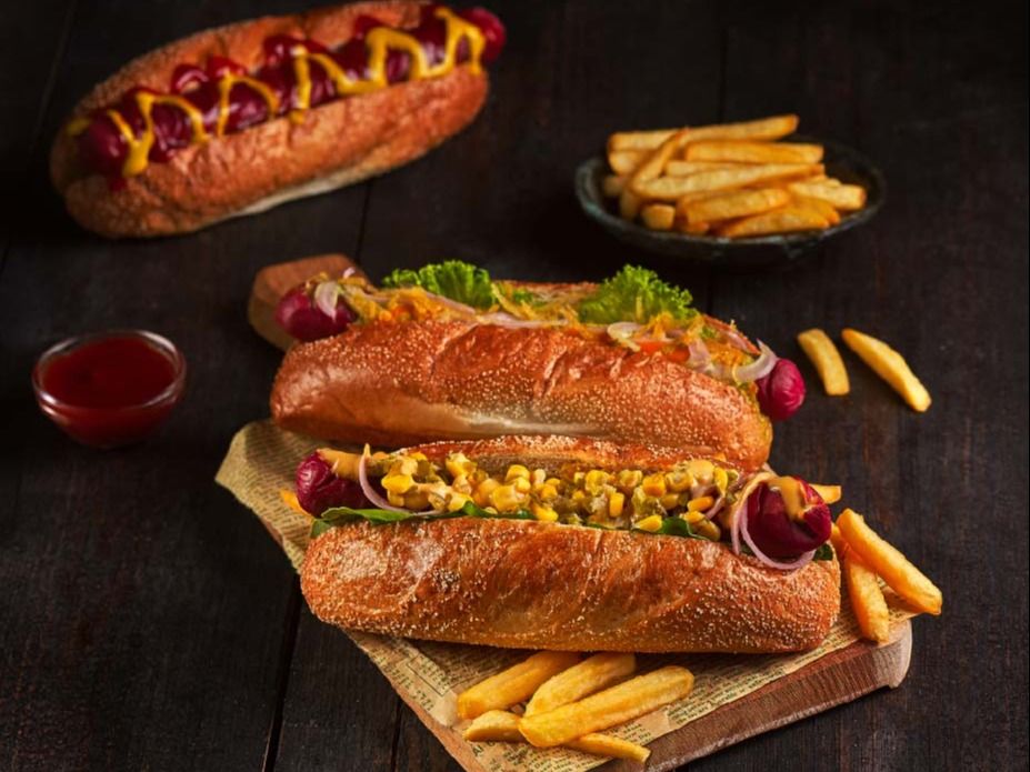 Delish Relish Hot Dog Sandwich