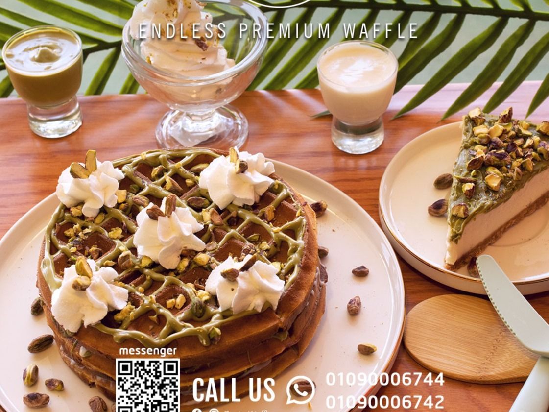 Pistachio Tart Waffle