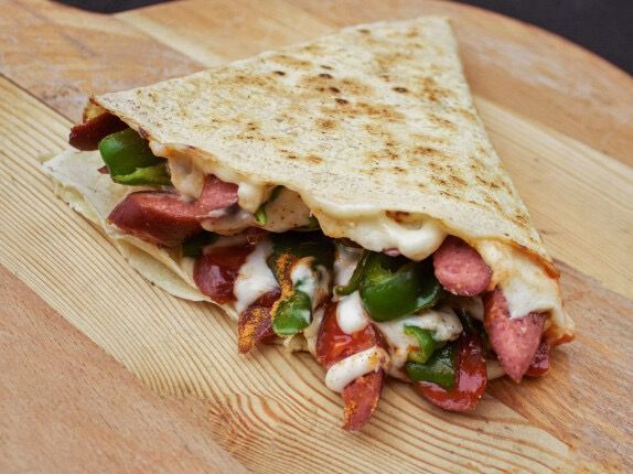 Hot Dog Crepe