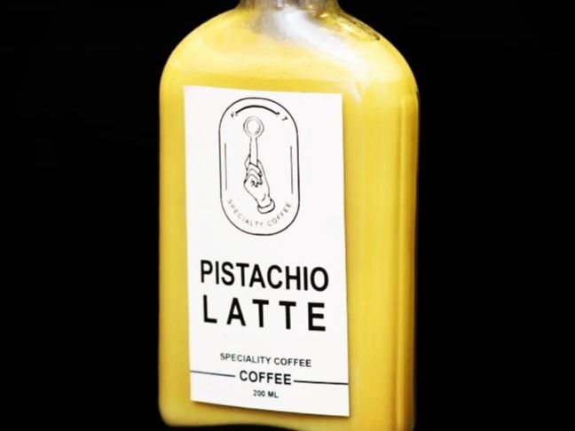 Iced Pistachio Latte