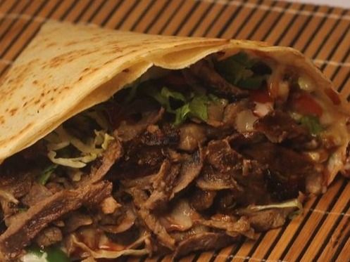 Beef Shawarma Crepe