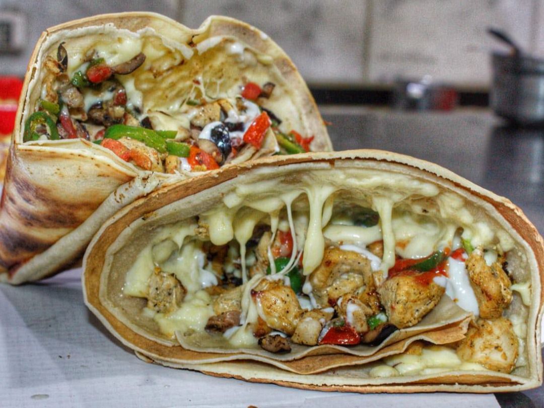 Chicken Shawarma Crepe