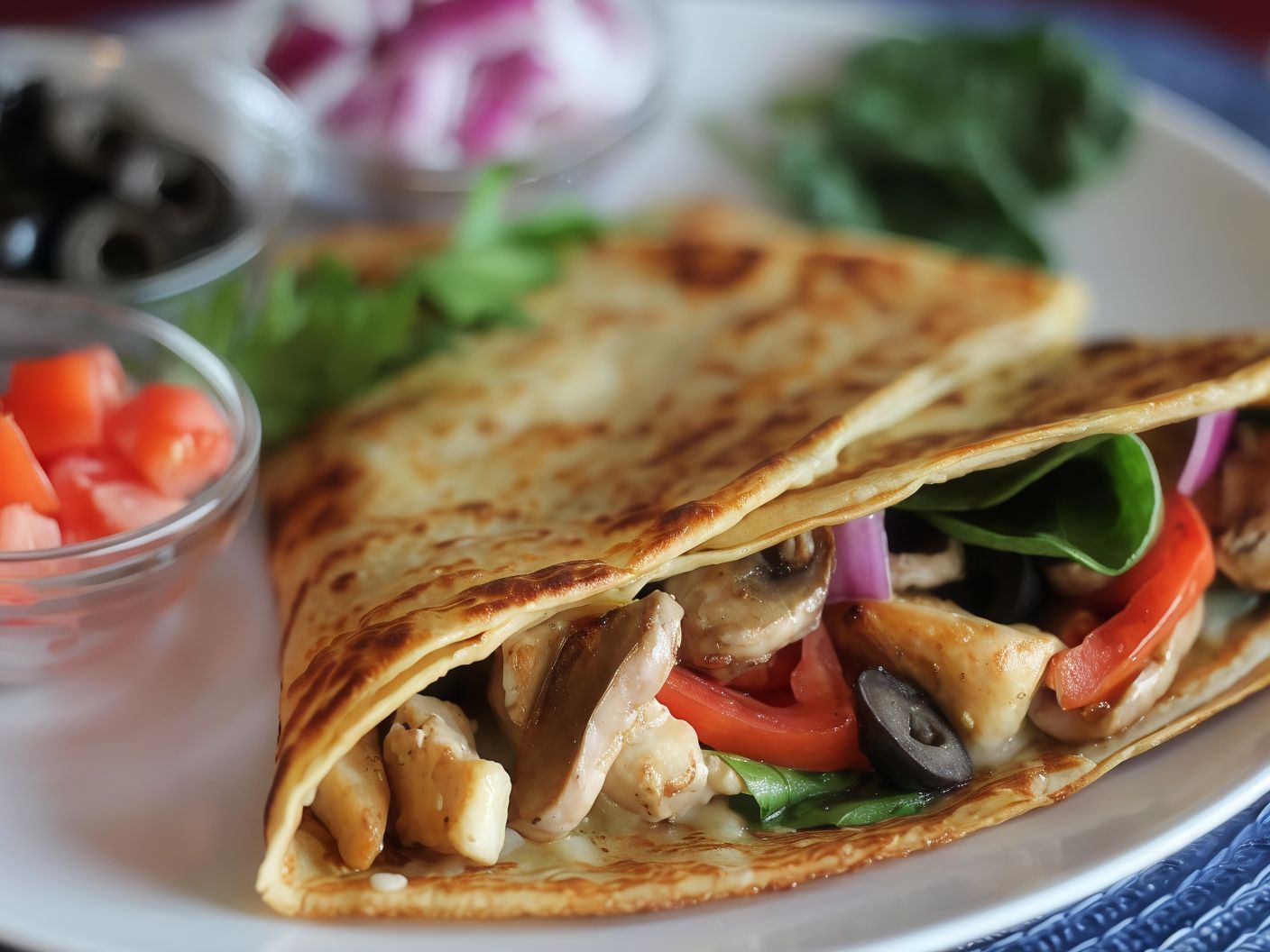 Shish Tawook Crepe