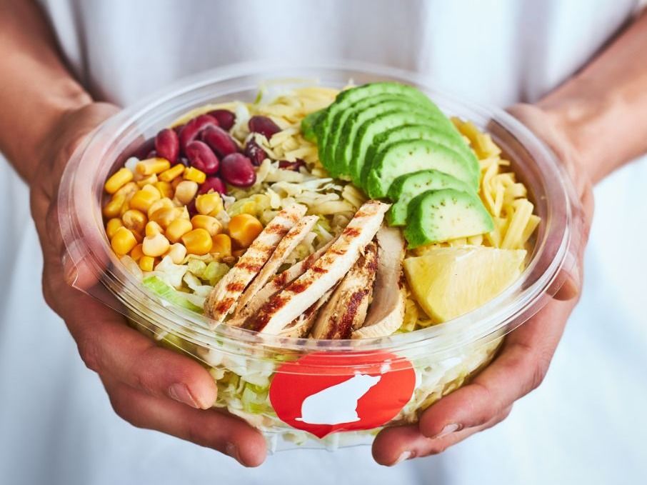 Avocado Chicken Salad with Chipotle Sauce