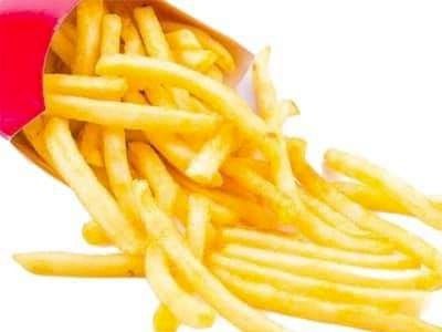 باكت بطاطس محمرة