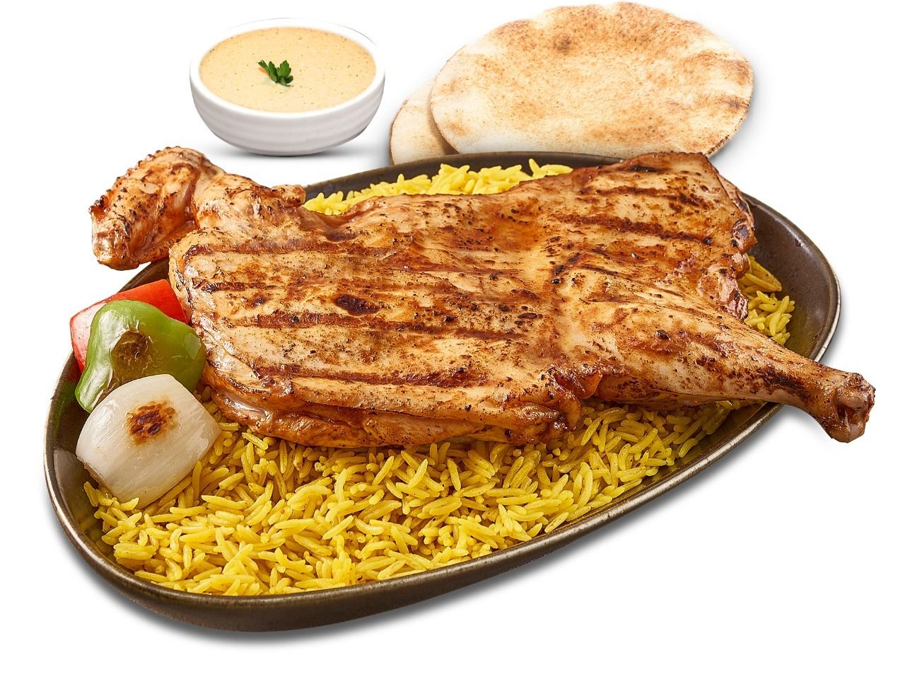 1/2 Grilled Chicken Meal