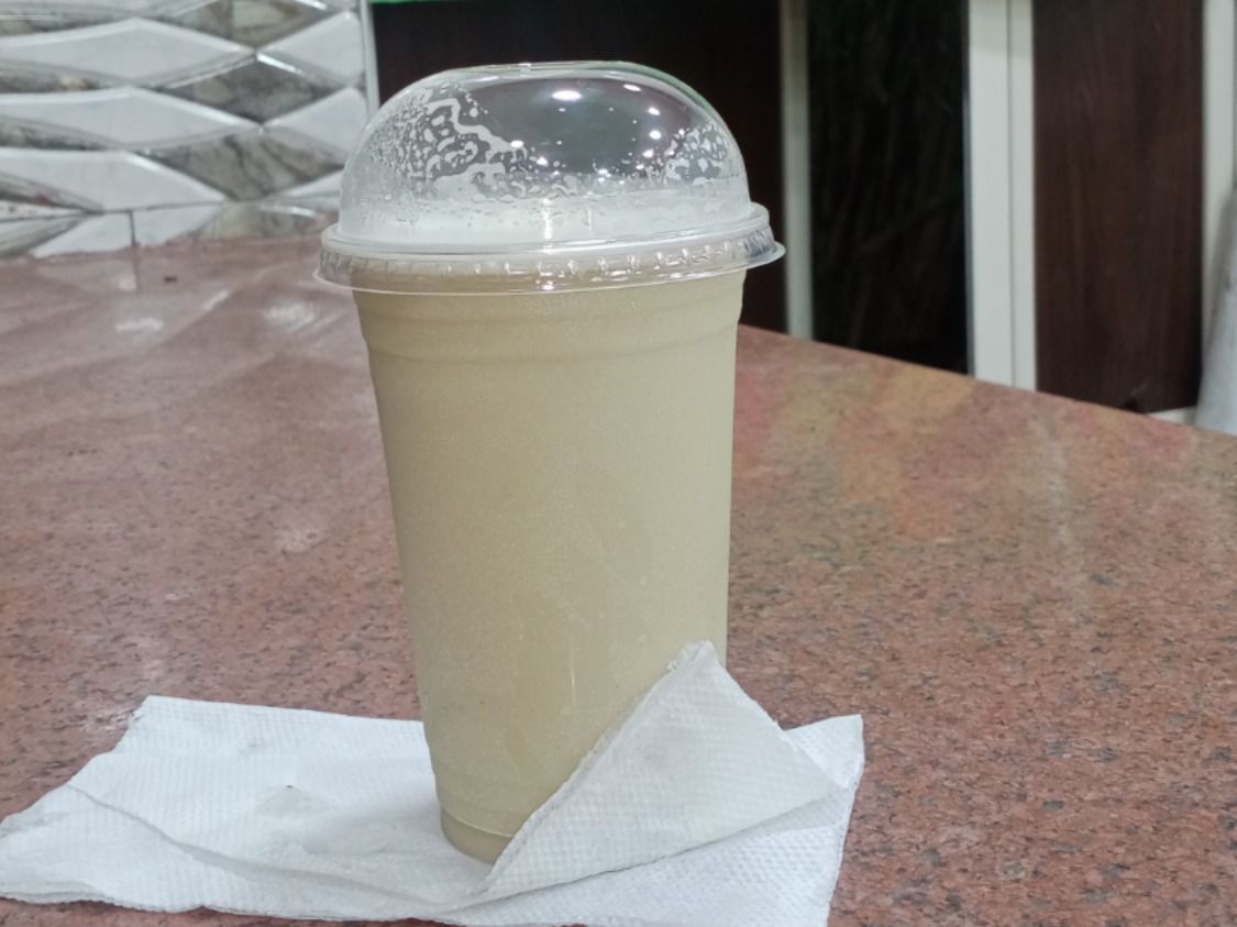 Sugarcane juice with sobia