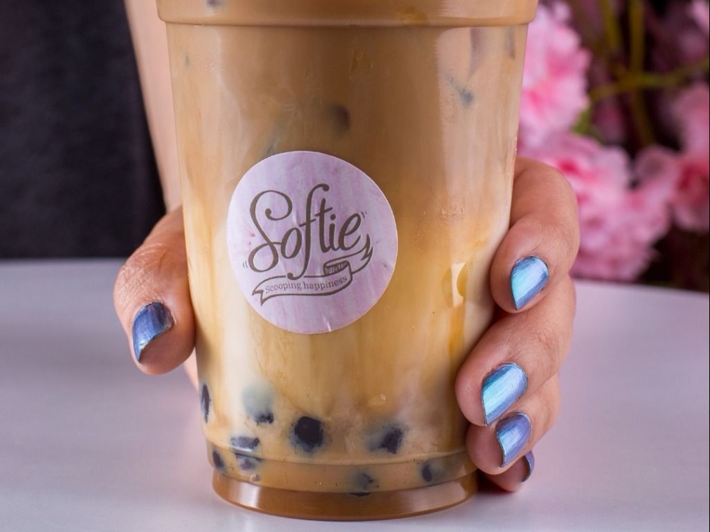 Boba Iced Latte