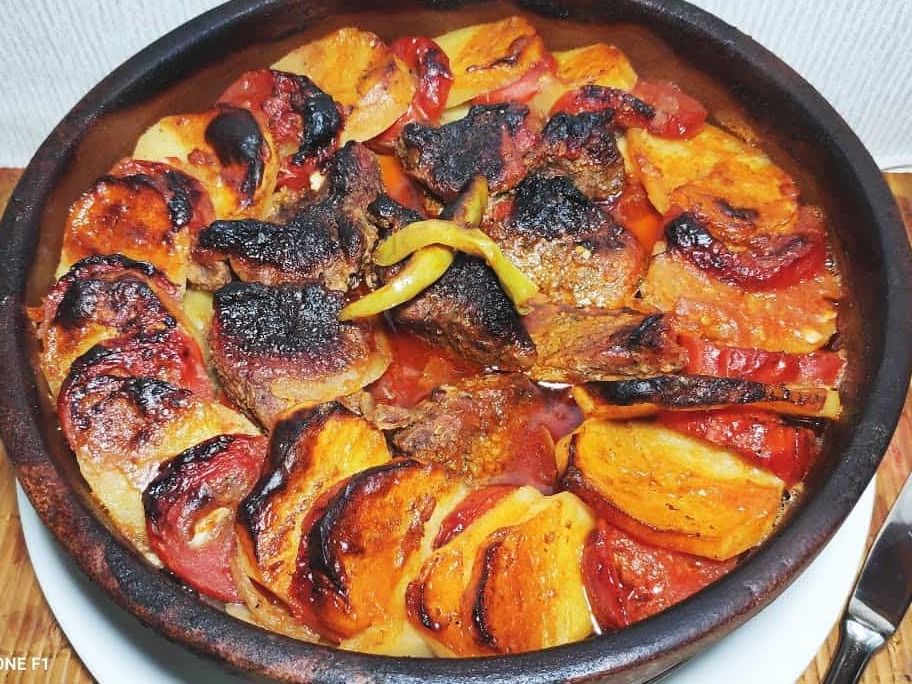 Potatoes With Meat Casserole