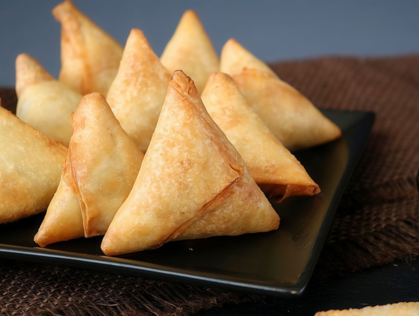 Plate Of Samosa