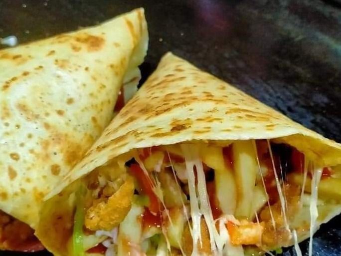 Sausage Crepe