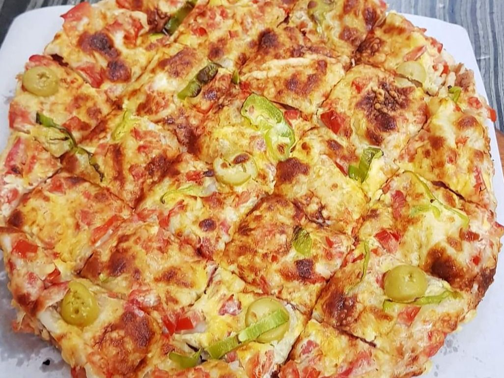 Marinated Chicken Pizza