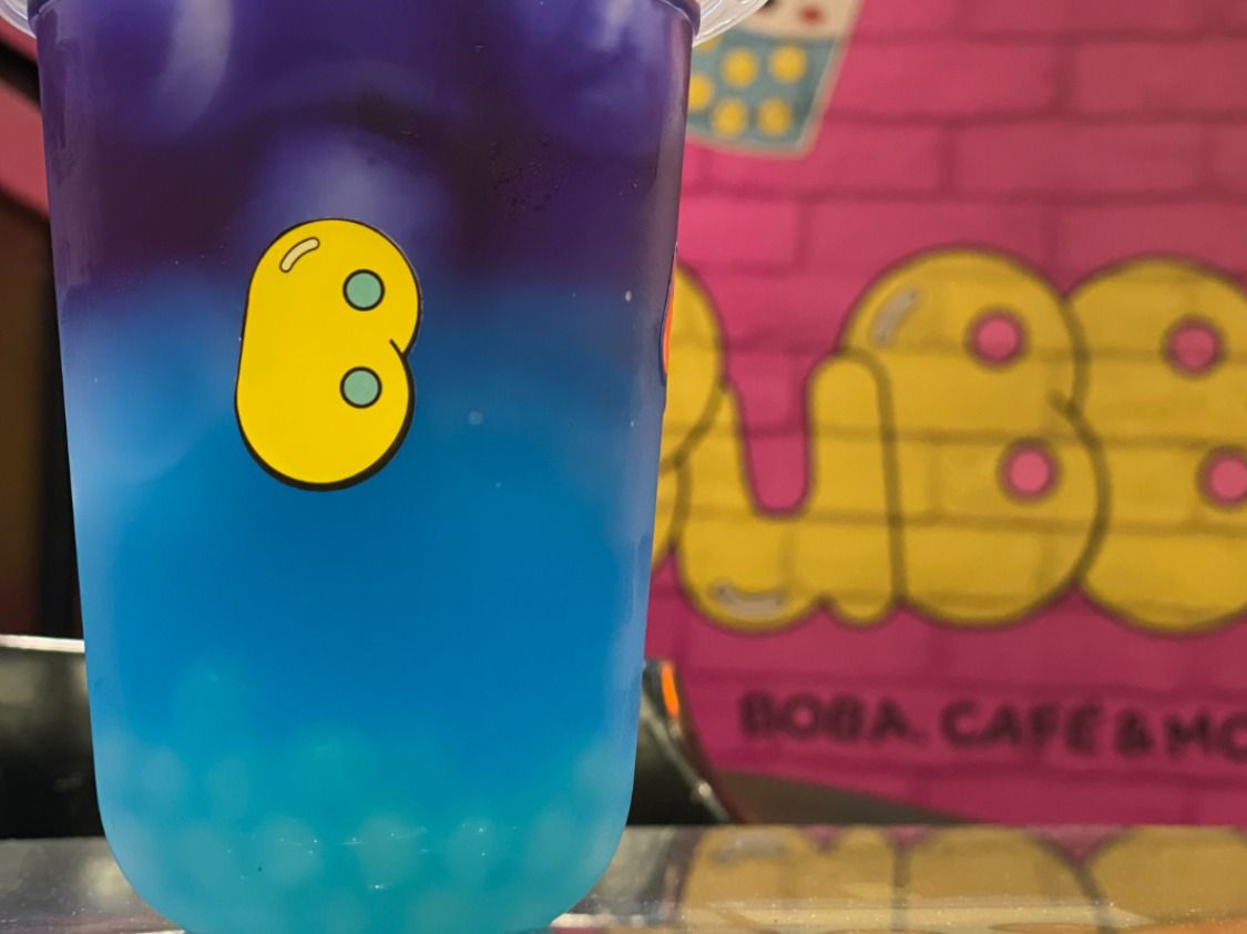 Electric Lemon Tea With Boba