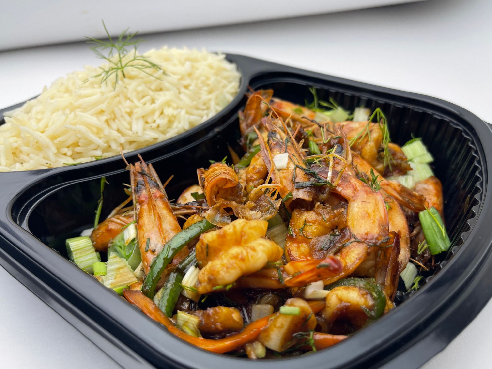 Shrimp With Honey Garlic And Soy Sauce