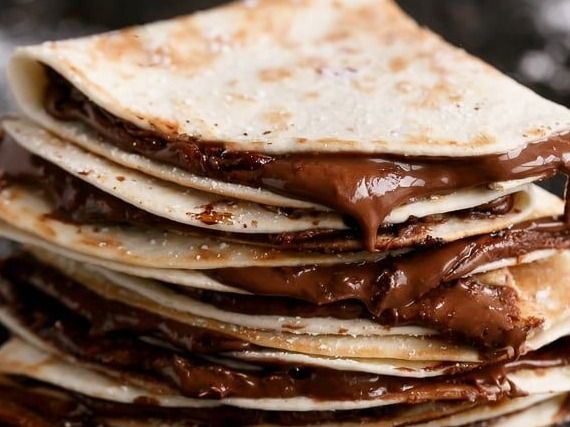 Nutella Chocolate Crepeitos