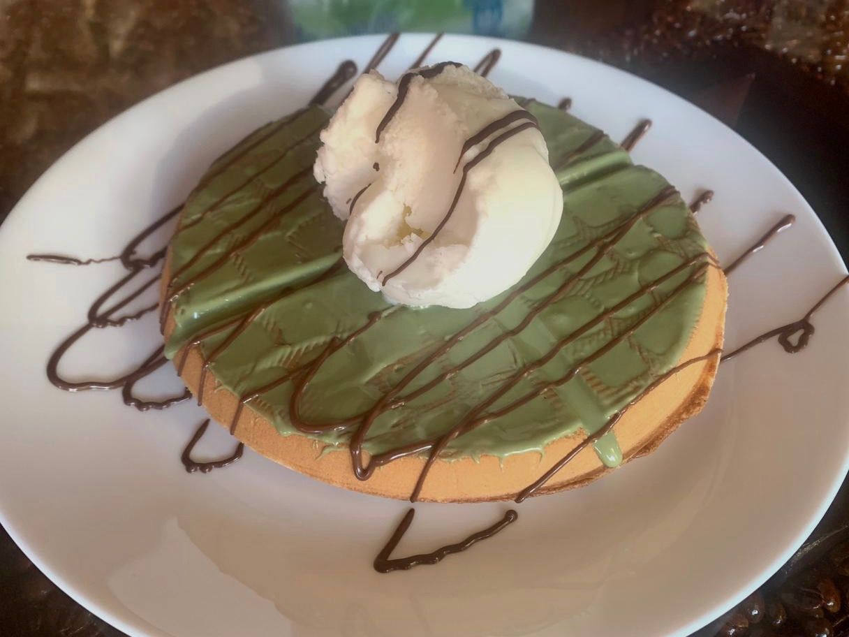 Pistachio Waffle