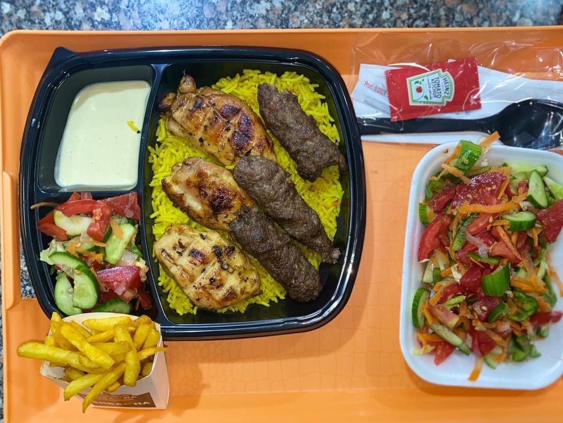 Kofta With Shish Tawook Meal