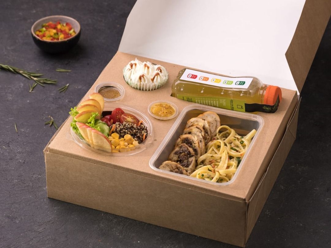 Balanced Chicken Roll Meal