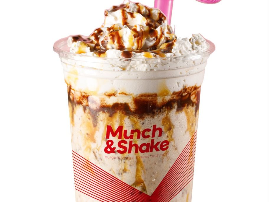 Caramel and Peanut Butter Milkshake