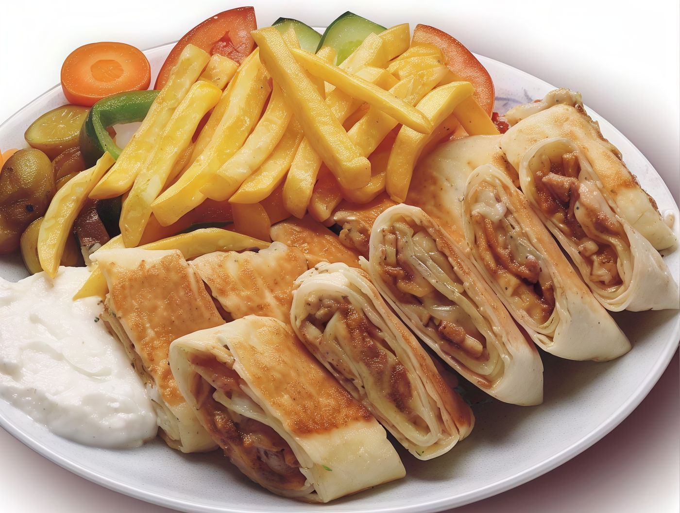 Arabic Shawerma Meal