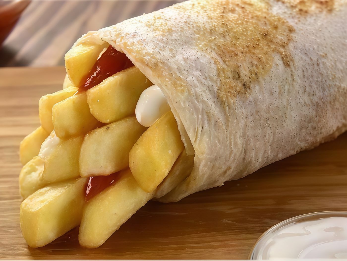 Saj French Fries With Cheese