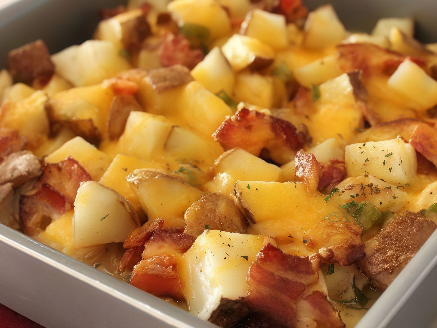 Potato Meal With Chicken Cubes