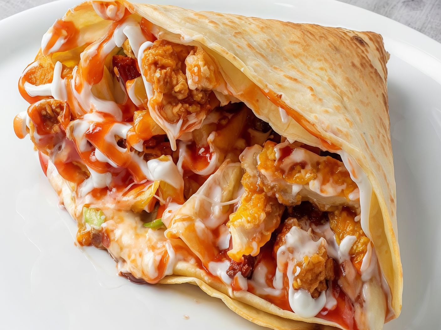 Mix Chicken Crepe