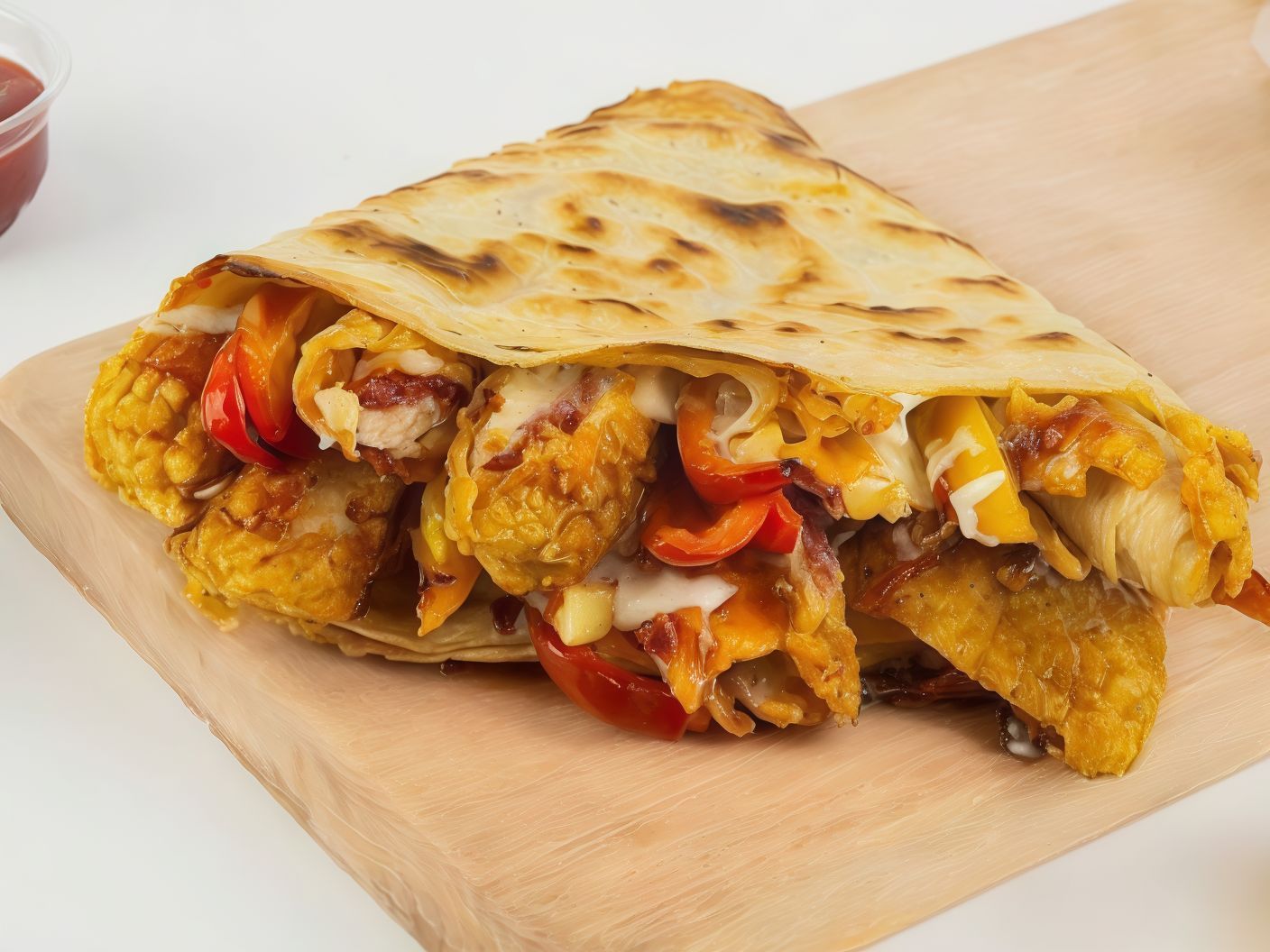 Crispy Chicken Crepe