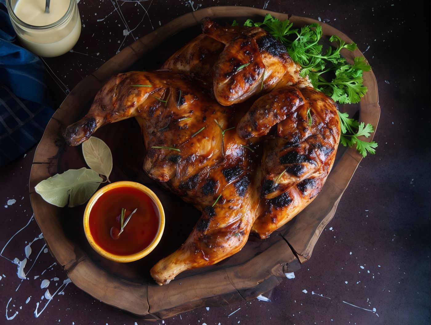 Grilled Whole Chicken