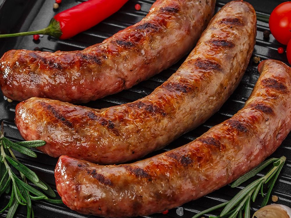 Grilled sausage quarter kilo
